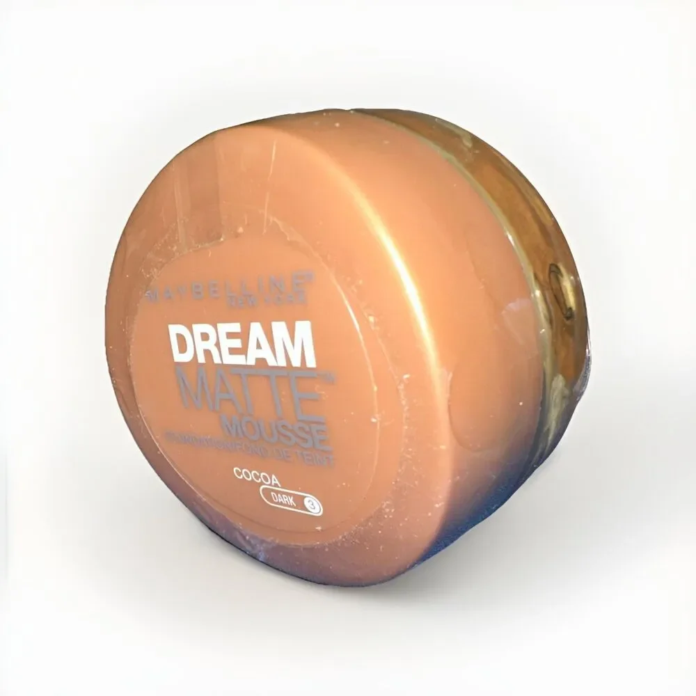 Maybelline Dream Matte Mousse COCOA DARK 3 Foundation, factory sealed